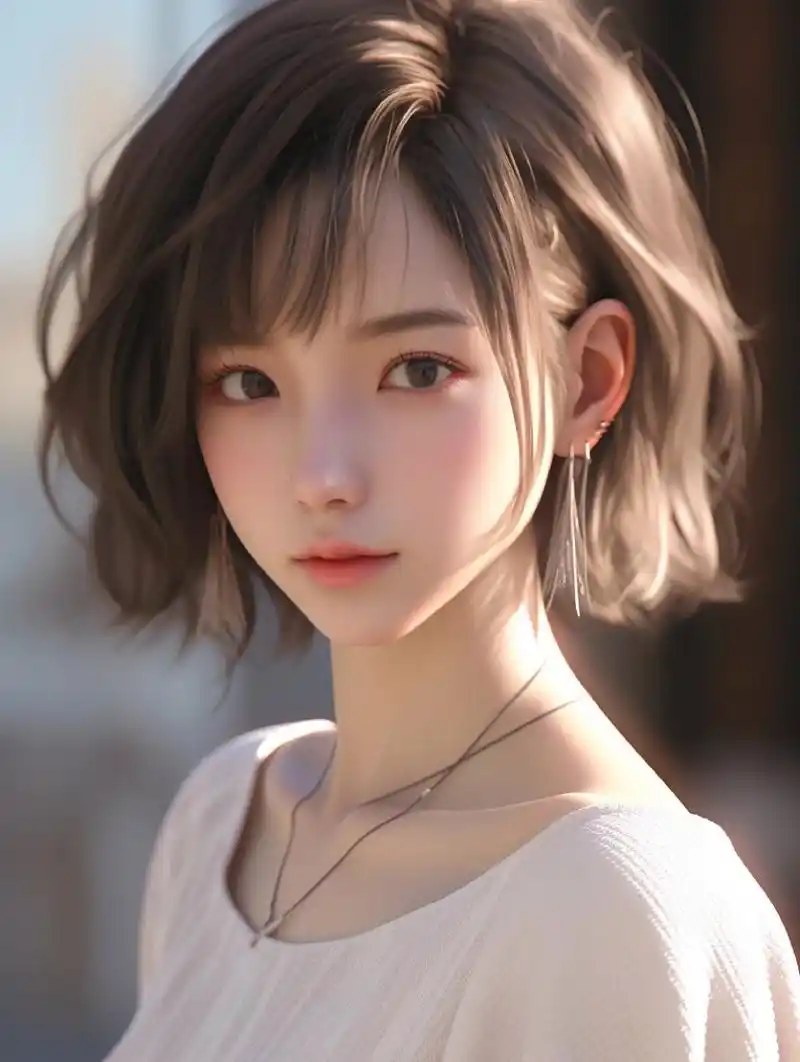 波波头短发发型图片 亲爱的朋友们,今天我要和大家分享一组超级时尚的