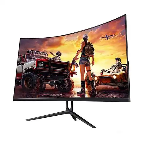 安美特24英寸2k曲面电脑显示器高清电竞165hz游戏显示器