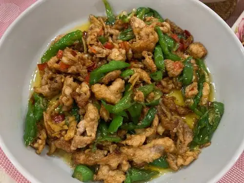 家常小菜:清椒炒肉