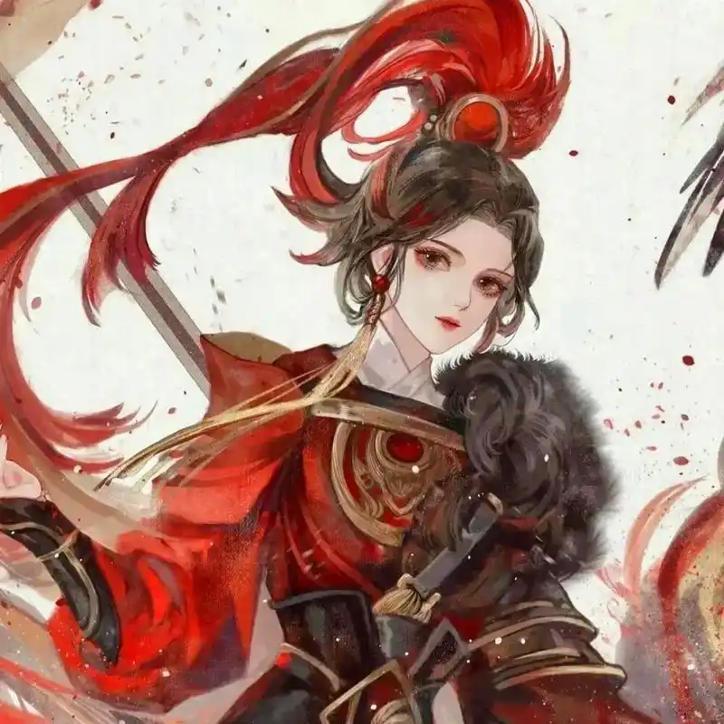 古风头像 美到窒息的古风闺蜜头像#神仙女头 #古风女头 - 兑趑