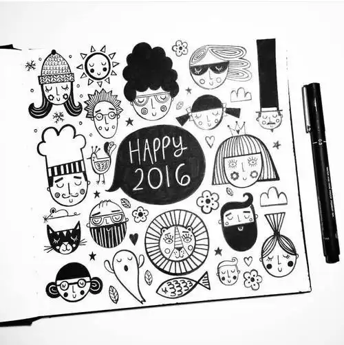 画中画简笔画儿童