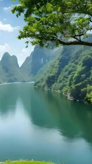 一起享受大自然的美 #美在山水间 #桂林 #桂林山水甲天下 #动态壁纸