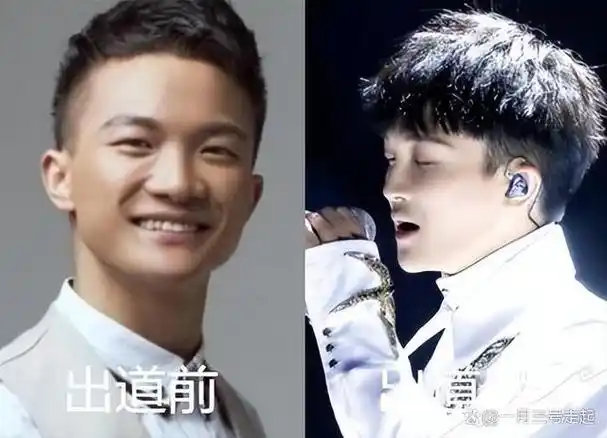 看到当红艺人判若两人旧照如同换皮才知资本造星有多恐怖