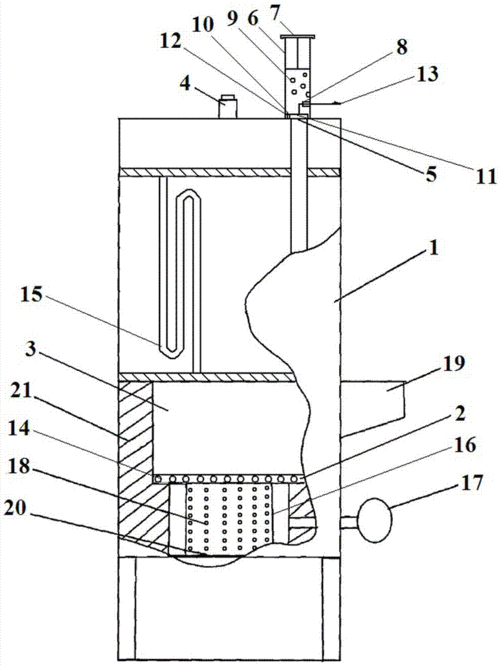 一种二次燃烧的节能锅炉的制作方法