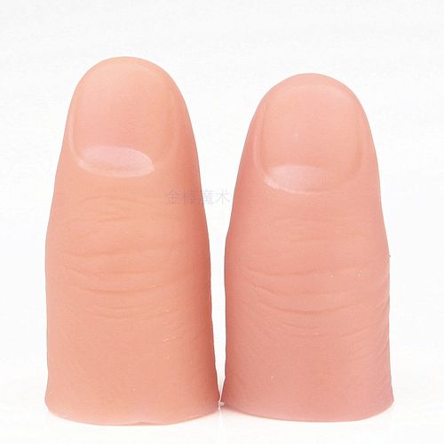 拇指套 软 仿真大拇指 指套 假手指 搪胶 pvc 魔术道具 丝巾消失