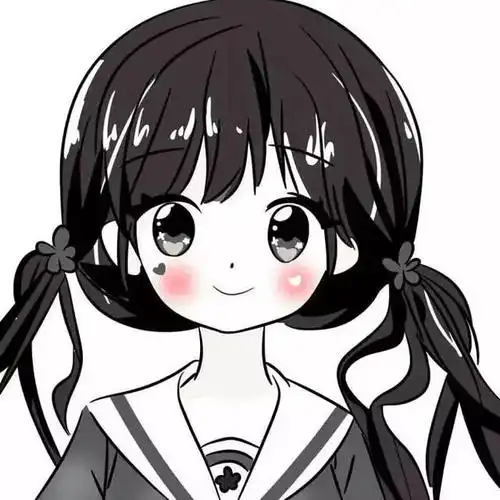 萌系女生二次元动漫头像