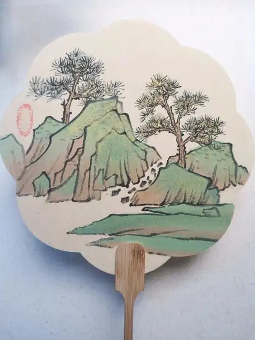 简单山水画绘画过程