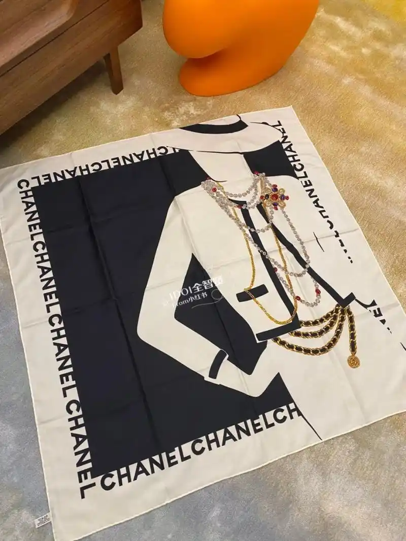 🖤chanel香奈儿丝巾coco小姐 超级vintage chanel创始人可可小姐…