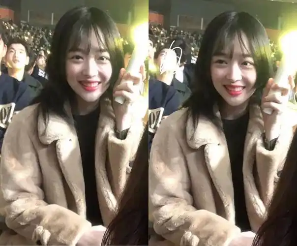 崔雪莉为iu应援,新发型真实用,"公主切"藏起小肉脸!