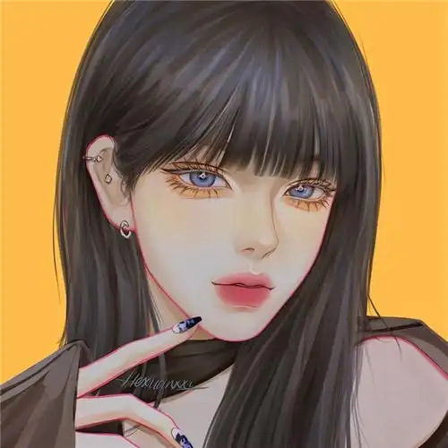 超神仙颜值动漫女头像