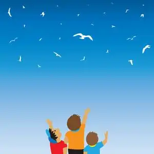 鸟的友谊图片-鸟的友谊素材-鸟的友谊插画-摄图新视界