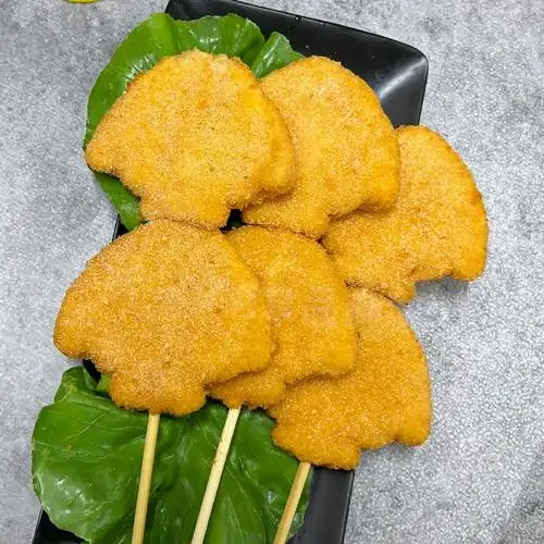 鱼饼串德邻芝士香脆鸡肉肉片串裹粉鸡排商用油炸鱼糕/鱼饼