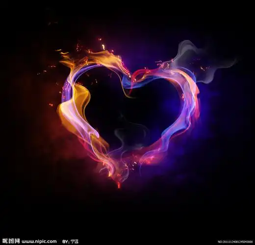 火焰爱心设计图__广告设计_广告设计_设计图库_昵图网nipic.com