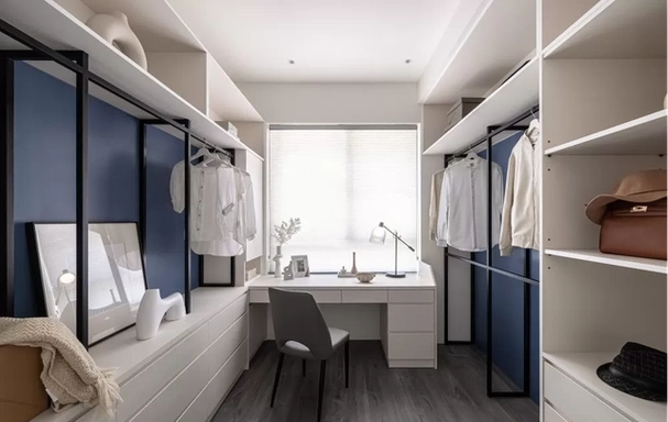 衣柜结合化妆台,小房间大翻倍