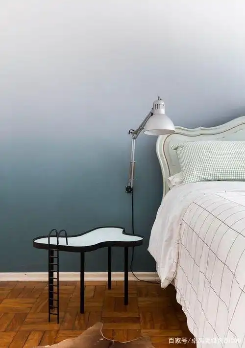 让墙作画 渐变色艺术墙面