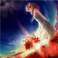 唯美非主流双人情侣头像幸福当彼岸花再开之时