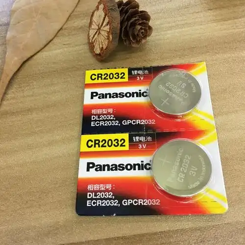 松下cr2032纽扣电池大众奥迪别克本田原装汽车纽扣电池