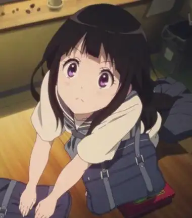 动漫女生头像. 冰菓. 千反田爱瑠