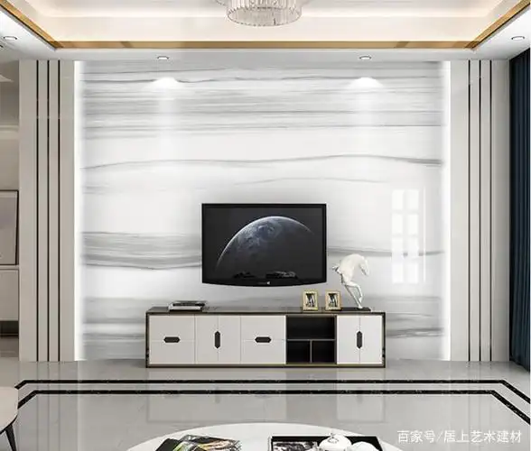 电视背景墙这样搭配,轻奢简约时尚高档又大气
