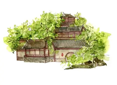 (古风素材)绘师:画釉纸