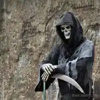 死神头像恐怖镰刀_微信头像图片大全