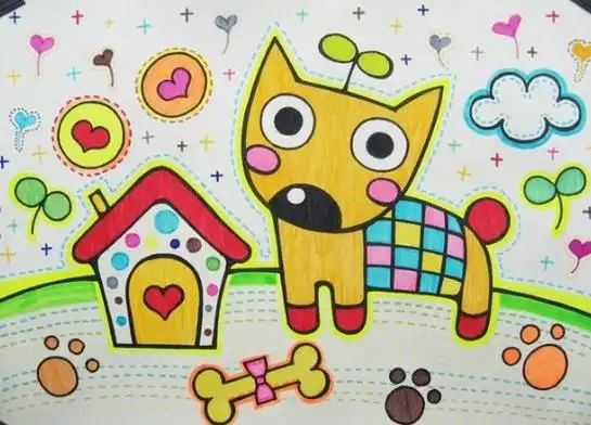 获奖儿童水彩画作品图片鉴赏大全