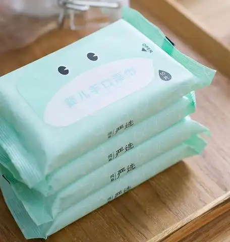 网易严选 婴幼儿手口湿巾宝宝湿纸巾 10片*10包 *2件