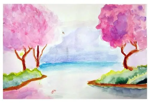 风景——樱花树