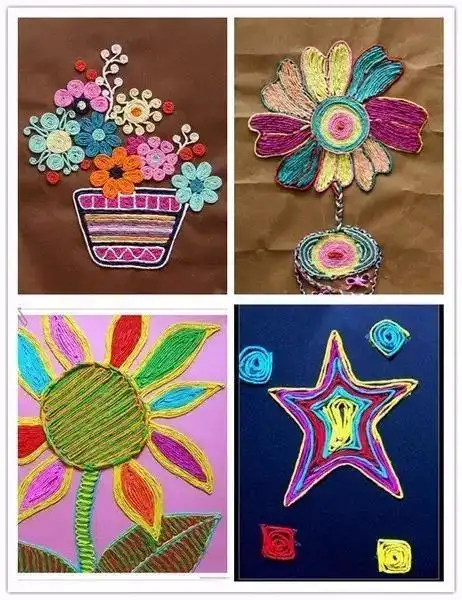 纸绳手工大全(打造画面立体感就是这么简单)(10)