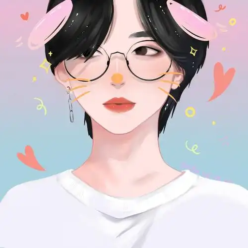 带着可爱的柯柯来了!超喜欢戴眼镜的柯柯陆柯燃给我冲!