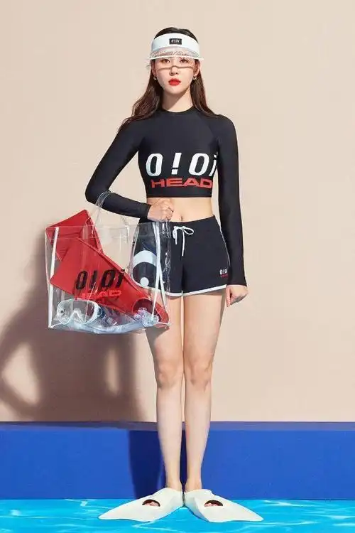 李宣美才是真的"腿精",穿超紧身潜水服,大秀傲人好身材!