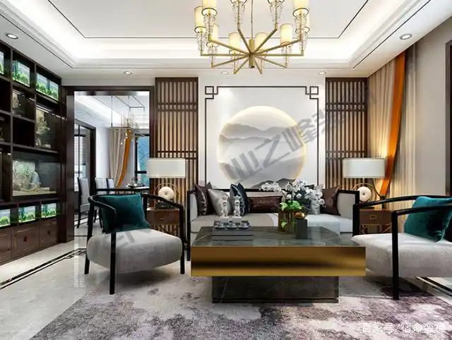 新中式风,中式风格为适合年轻人而演变而出的新风格