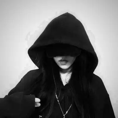 高冷女生头像霸气黑色系不露脸