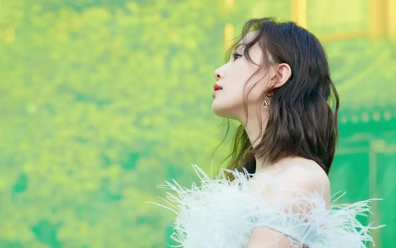 刘诗诗优雅写真桌面壁纸