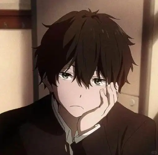 冰菓头像#动漫头像千千万,冰菓男主占一半