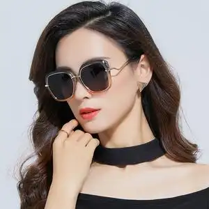2018新款偏光太阳镜圆脸大脸女士墨镜女韩版潮明星款防紫外线眼镜