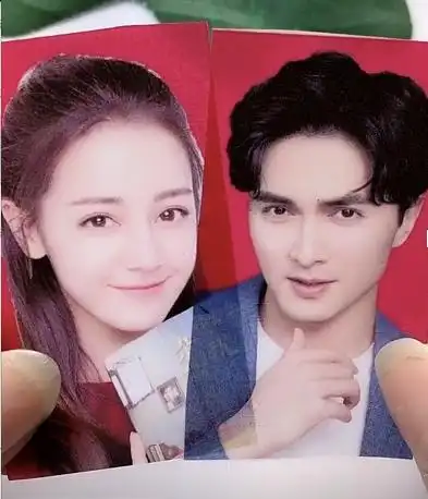 迪丽热巴和高伟光的宝宝长什么样?当合成照片曝光,比白滚滚还帅