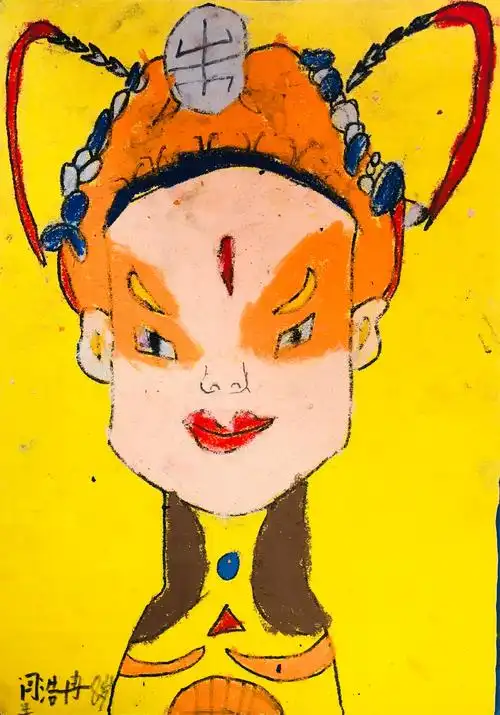 欣赏京剧的服装,色彩,式样,图案,分析京剧人物扮演的妆容发饰的不同.