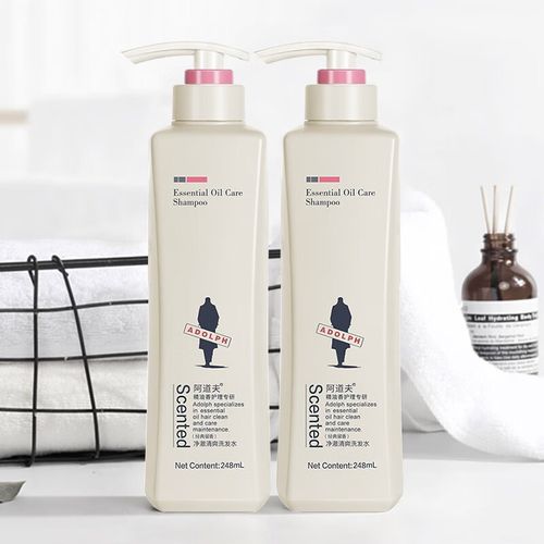 阿道夫洗发水控油去屑洗发露柔顺改善毛躁洗头膏男女通用 控油洗发.