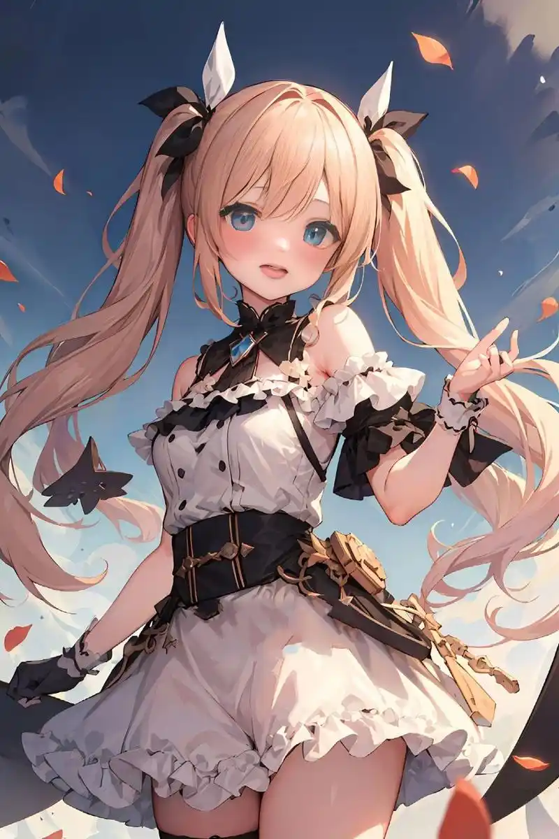 手机壁纸4k萝莉ai绘图高清壁纸二次元