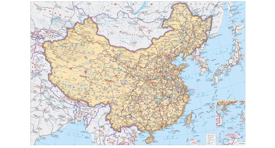 中华人民共和国地图word高清版_文档下载