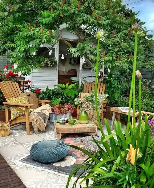 别墅小花园怎么布置才好4个别墅小院子布置建议