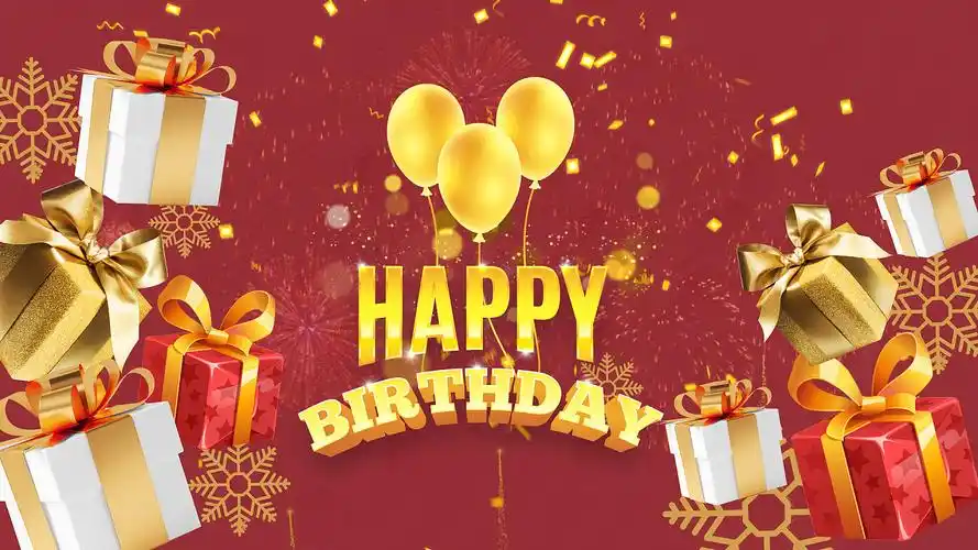 明星祝福生日视频