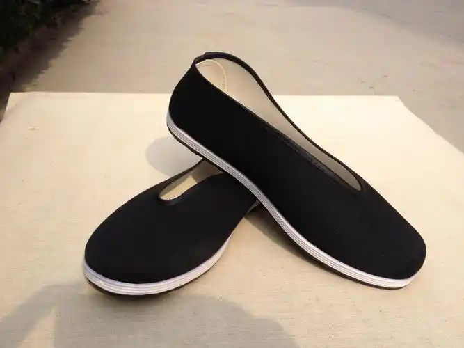 正品老北京布鞋 男款圆口千层底老头鞋休闲功夫鞋休闲 开车工作鞋