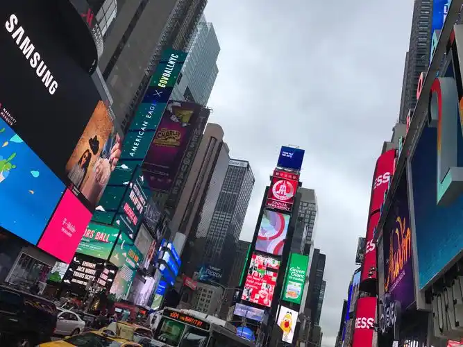 【长鄄马一鹰】拍摄的美国纽约时代广场