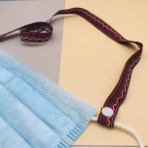 厂家直供编织口罩挂绳民族风防丢挂脖口罩绳免挂耳眼镜绳配饰批发