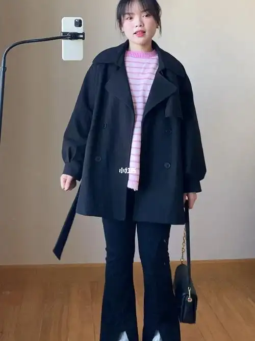 150微胖身材矮个子穿搭