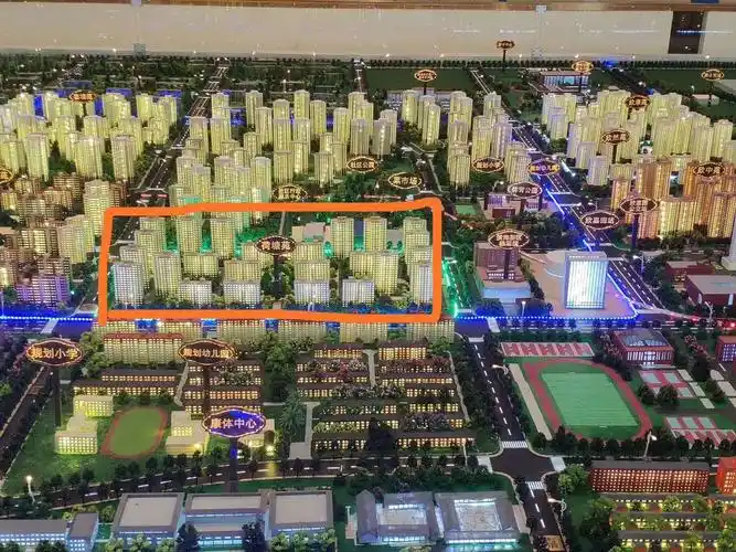 天津滨海新区北塘滨海欣嘉园樾塘沙盘图2- 吉屋网