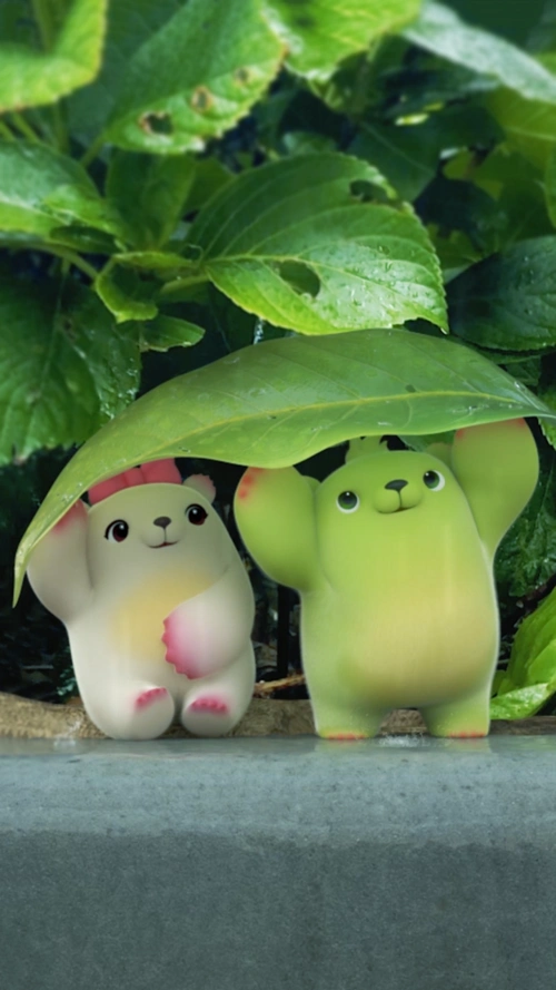 【萌芽熊】高清壁纸|平面|海报|萌芽熊doorobear