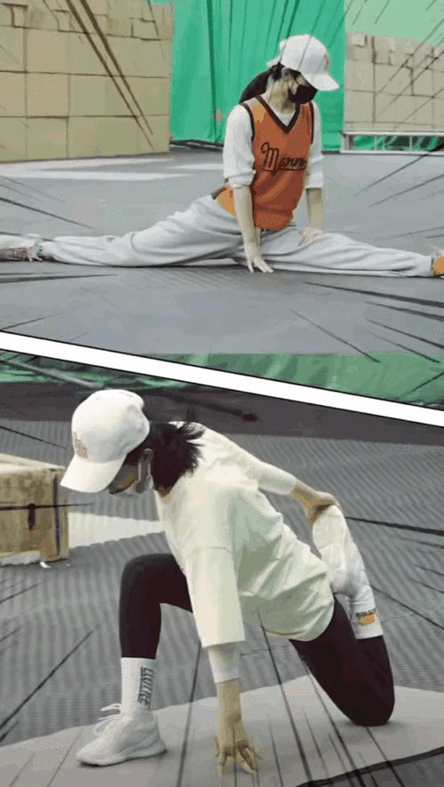 你心目中的内娱刀马旦##女演员一字马合集